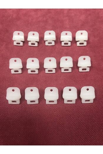 Erdoğanlar Koza Pack of 15 Curtain Lock Stop Button - STOPER