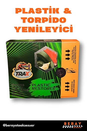 TRAX Plastik ve Torpido Yenileyici Set