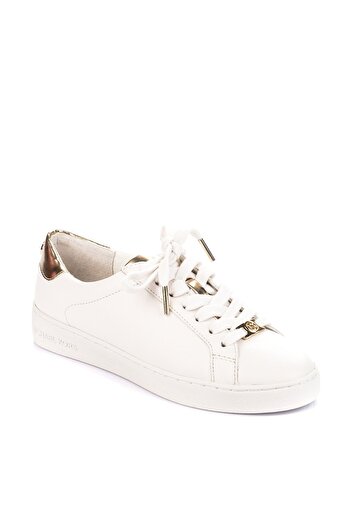 Michael Kors Women's White-Gold Sneakers 43S5IRFS2L