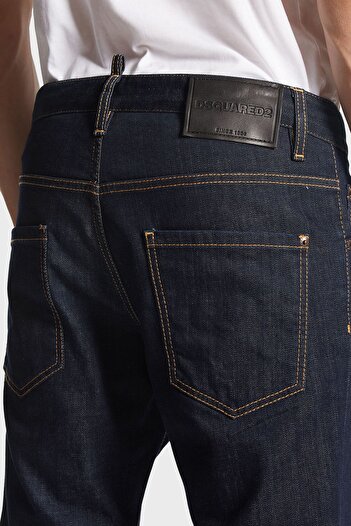 DSquared2 Streç Pamuklu Slim Fit Jeans Erkek KOT PANTOLON S74LB1425 S30664 470