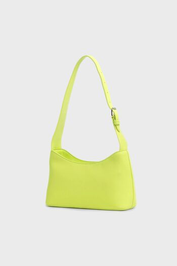 Love Moschino Kožená taška s logem s nastavitelným popruhem - JC4198PP1IKD0404