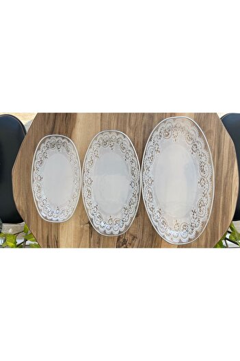GÜRCÜGLASS Lace Boat Set