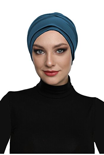 fidan bone Εξωτερικό και καπό πισίνας Hijab τουρμπάνι με επένδυση διπλής στρώσης