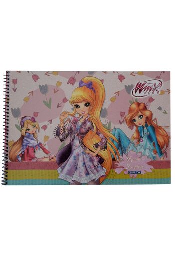 Gıpta Winx Club Concept Unlined Luxury Picture Book 15 Sheets 17x25