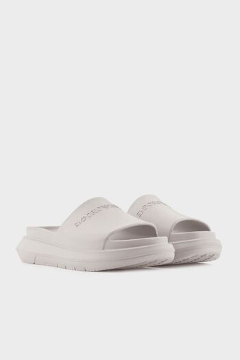 Emporio Armani Logo Slippers Men's SLIPPERS X4P134 XD405 01791