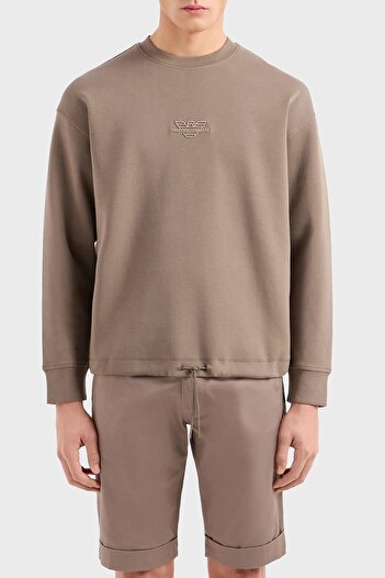 Emporio Armani Βαμβακερό Regular Fit Crew Neck Sweat Ανδρικό SWEAT 3D1M62 1JHSZ 0440