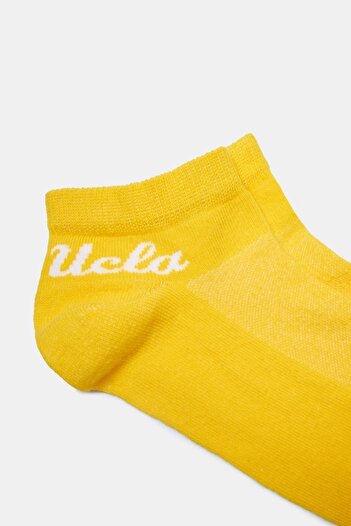 UCLA Adelita 2-Pack Yellow Ballerina Jacquard Standard Fit Unisex Socks