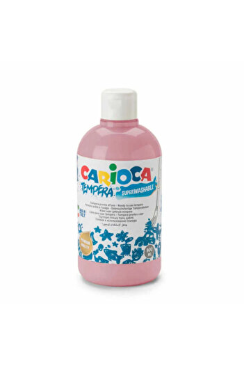 CARIOCA Tempera Pembe Yıkanabilir Suluboya 500ml 40427/09
