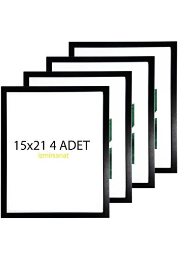 CAM 4 Pieces 15X21 Photo Frame Wall Hanging Model