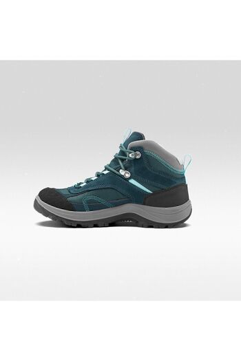 Decathlon Quechua Kadın Su Geçirmez Outdoor Bot - Turkuaz - Mh100 Mid
