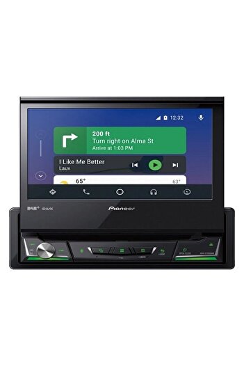 YALÇIN Avh-z7250bt Indash  Uyumlu Carplay Multimedya 3amfi çıkışlı indash oto teyp