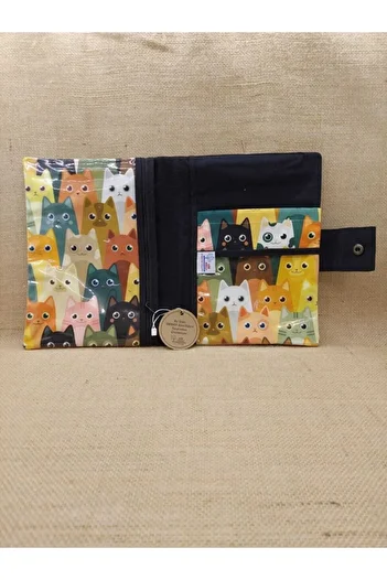 OBİDEV Cats Organizer Bag Tablet Case