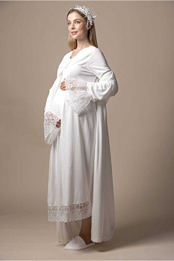 Effortt Maternity Nightgown and Morning Gown