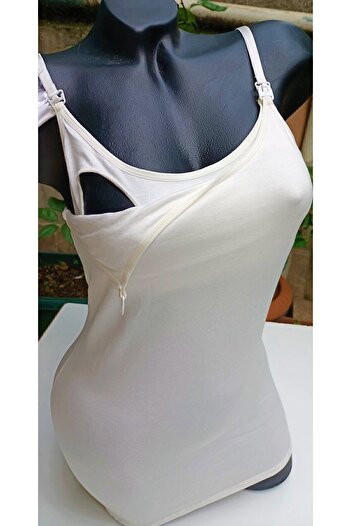 İmer Çamaşır Women's 1268 Modal Breastfeeding Undershirt