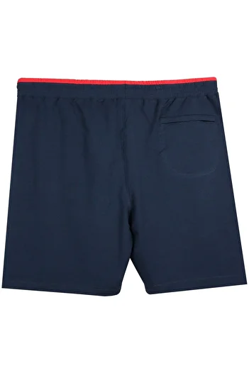 marufshop Plus Size Men's Combed Cotton Shorts - 115-194 Kilo, Lycra and Dekons Detailed