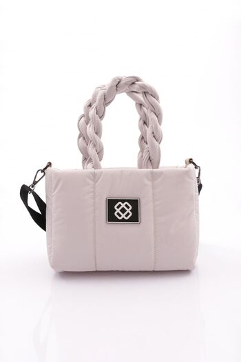 DGN Off-White Women's Hand and Shoulder Bag - 11282334435102