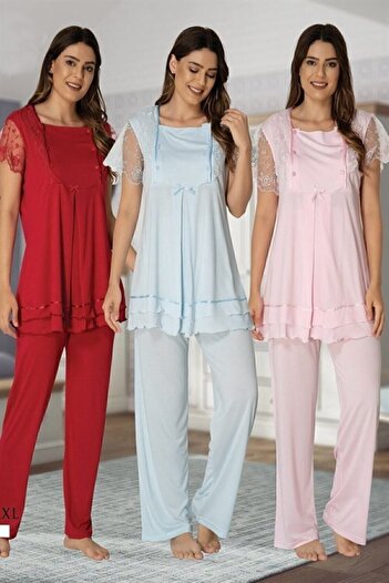 Effort Pijama Freya Effort Післяпологовий комплект піжами для вагітних, синій