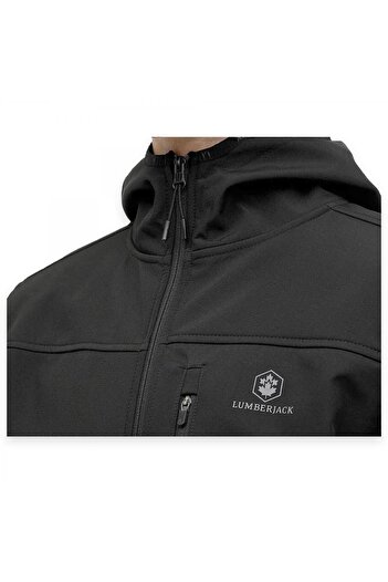 lumberjack 4W,Ml Bsc Sftshell 1Gt16 4Pr Waterrepellent Ceket Antrasit Erkek Ceket