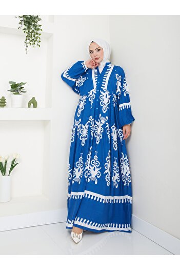 VOLT CLOTHİNG Rochie de damă cu modele etnice
