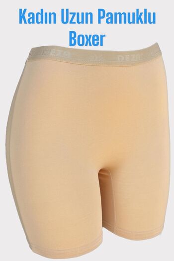 Dondeza Dondeza 3-Piece High Waist Recovery Cotton Boxer Shorts Set - Long Leg