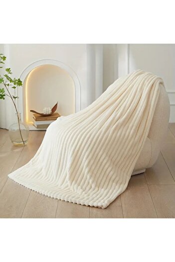 baladı home ev tekstil home collection High Quality Single Blanket - 160 Scarves, 200 Cm, Soft Perfect for New Kotuk