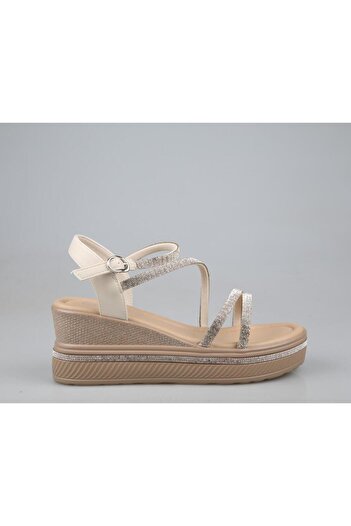 Guja 24y429-1 Model Beige Women's Sandals