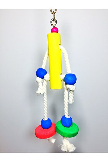 Ciko Kafes Wooden Cockatiel Toy