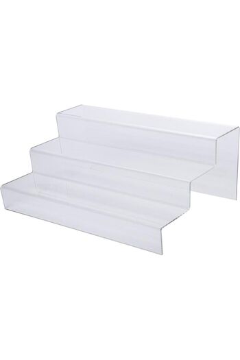 Trend Pleksi White 30CM 3 Tier Ladder Stand