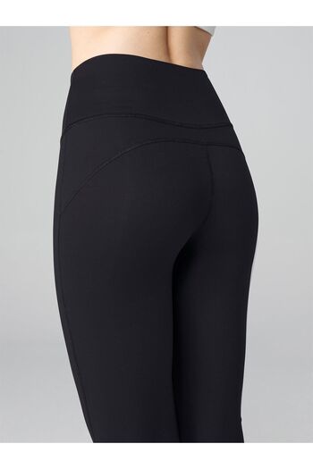 UP&FIT Κολάν με ανοιχτό πόδι Push Up Light Bootcut - Gathering Black