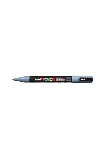 Uni Posca Uni-ball PC-3M Posca - Water Based Lead Gray 0.9 Marker