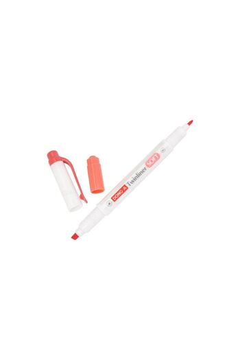 Dong-A Donga Twinler Soft Flag Red N/69 Highlighter Double Sided