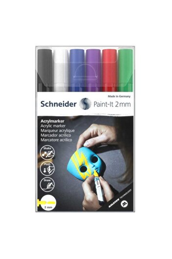 SCHNEIDER 2 Mm Acrylic Marker - 310 Set/1- 120195   Scm518