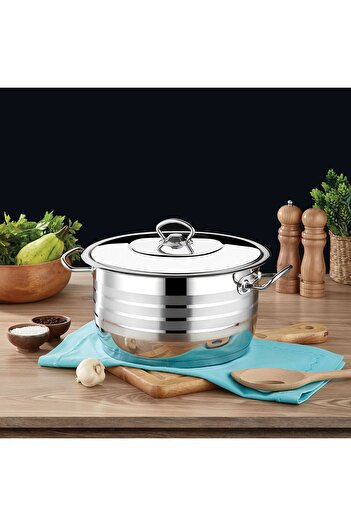 SAFINOX Safinos Flavia Steel Deep Pot 36 x 24 cm - 24 L