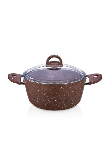 SAFLON Granite Line Sf3632gr - 32 Cm Deep Pot 11.25 Liters