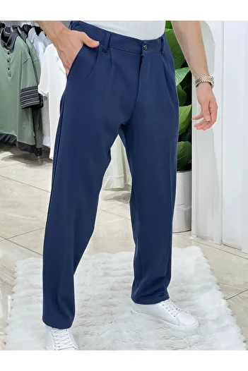 jansogroup Akkad Fashion - Buggy Fabric Trousers Pattern and Even Detail