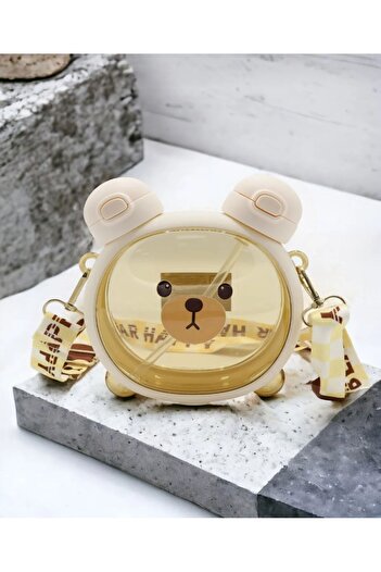 Luca Mia 750 ml Cute Teddy Bear Figured Water Bottle