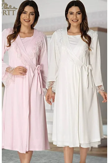 ByLohusa Effortt Pink Maternity Dressing Gown