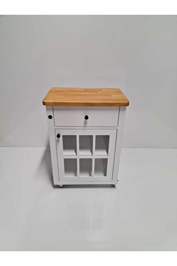 Dipole Furniture Movin Mat Lake Beyaz Mutfak Servant Mobilyası