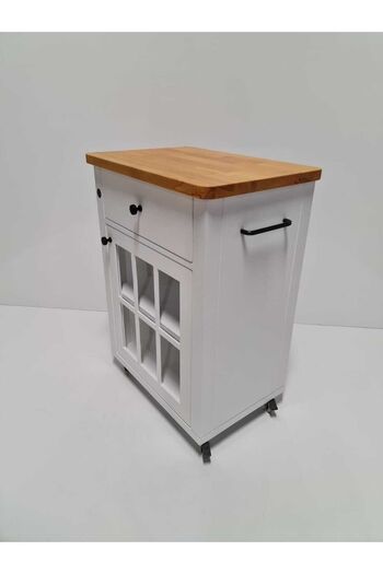 Dipole Furniture Movin Mat Lake Beyaz Mutfak Servant Mobilyası