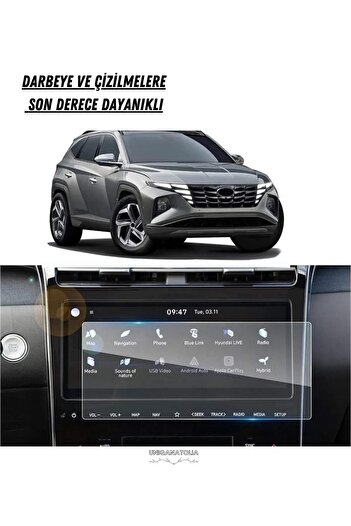 UniqAnatolia Hyundai Tucson 2021 - 10.25 Inch Navigation and Multimedia Compatible Nano Screen Protector