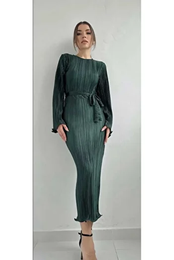 Butik Rochie spaniolă cu mâneci plisate