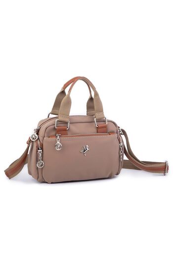 Nas Bag Buzzy -1160 Women's Shoulder and Shoulder Bag, Crossbody Bag, Mink Tan