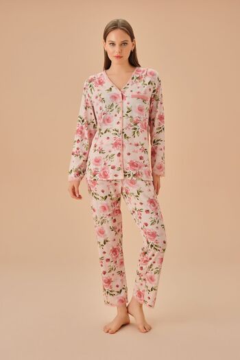 SUWEN Masculine Elizabeth Pajama Set