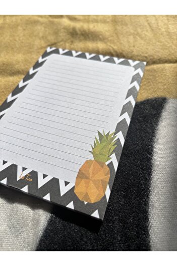 LaTua Design Latua Pineapple Striped Note Holder
