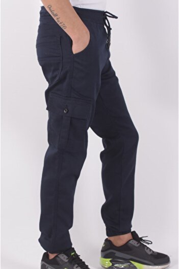QUITS KIDS Elastic Waist and Leg - Cargo Pocket Trousers 19000