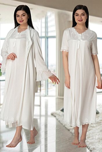 Effort Pijama Effortt 5035 Нічний комплект для породіль з халатом