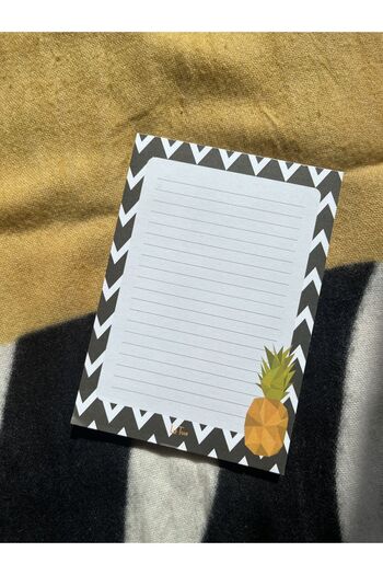 LaTua Design Latua Pineapple Striped Note Holder
