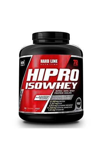 Hardline Hipro Isowhey 1800 gr - Chocolate Isolated Protein