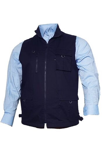Lifeguard Plus Size Cotton Safari Vest