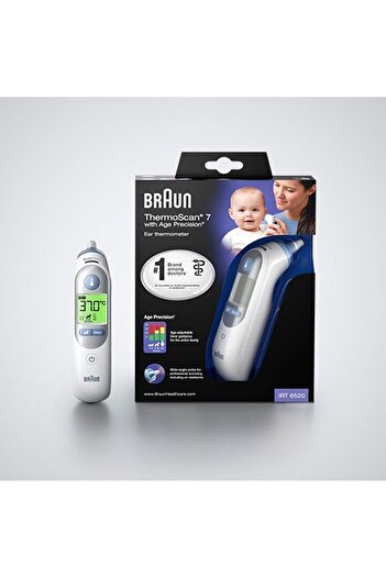 Braun Kulaktan Irt 6520 Thermoscan Ateş Ölçer görseldeki renk